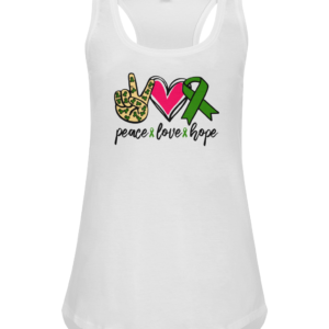 Peace Love Hope Women's Racerback Vest Top