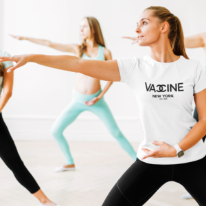 Vaccine New York Ladies T Shirt