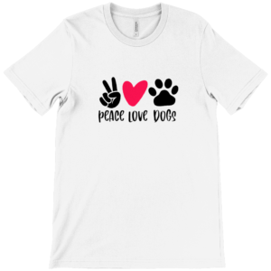 Peace Love Dogs Women's Tee