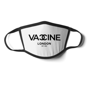 Vaccine London Est 2020 Face Mask