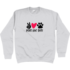 Peace Love Dogs Men's Jumper
